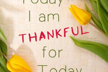 The Power Of Affirmation - Thankful Phrase